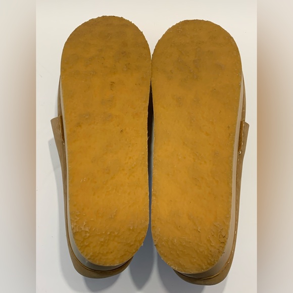 BRYR Zoe Monochrome Platform Wooden Clog with Kilt Size 12 - Picture 8 of 13